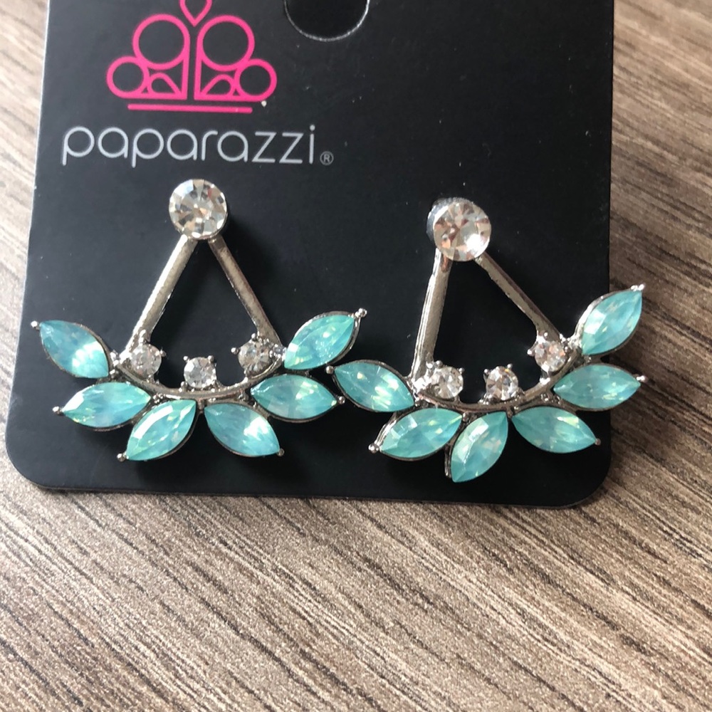 Blue earrings